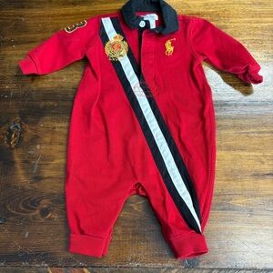 Ralph Lauren Red One Piece Size 3 Months​